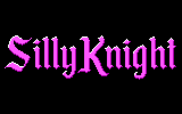 Silly Knight (Homebrew) — Title screen